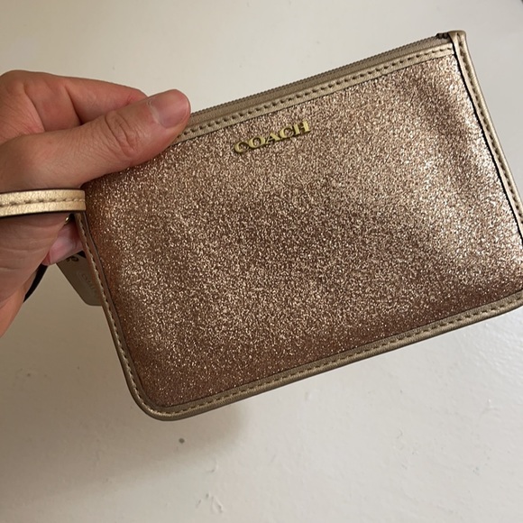 Gold Coach Wristlet - Picture 3 of 3